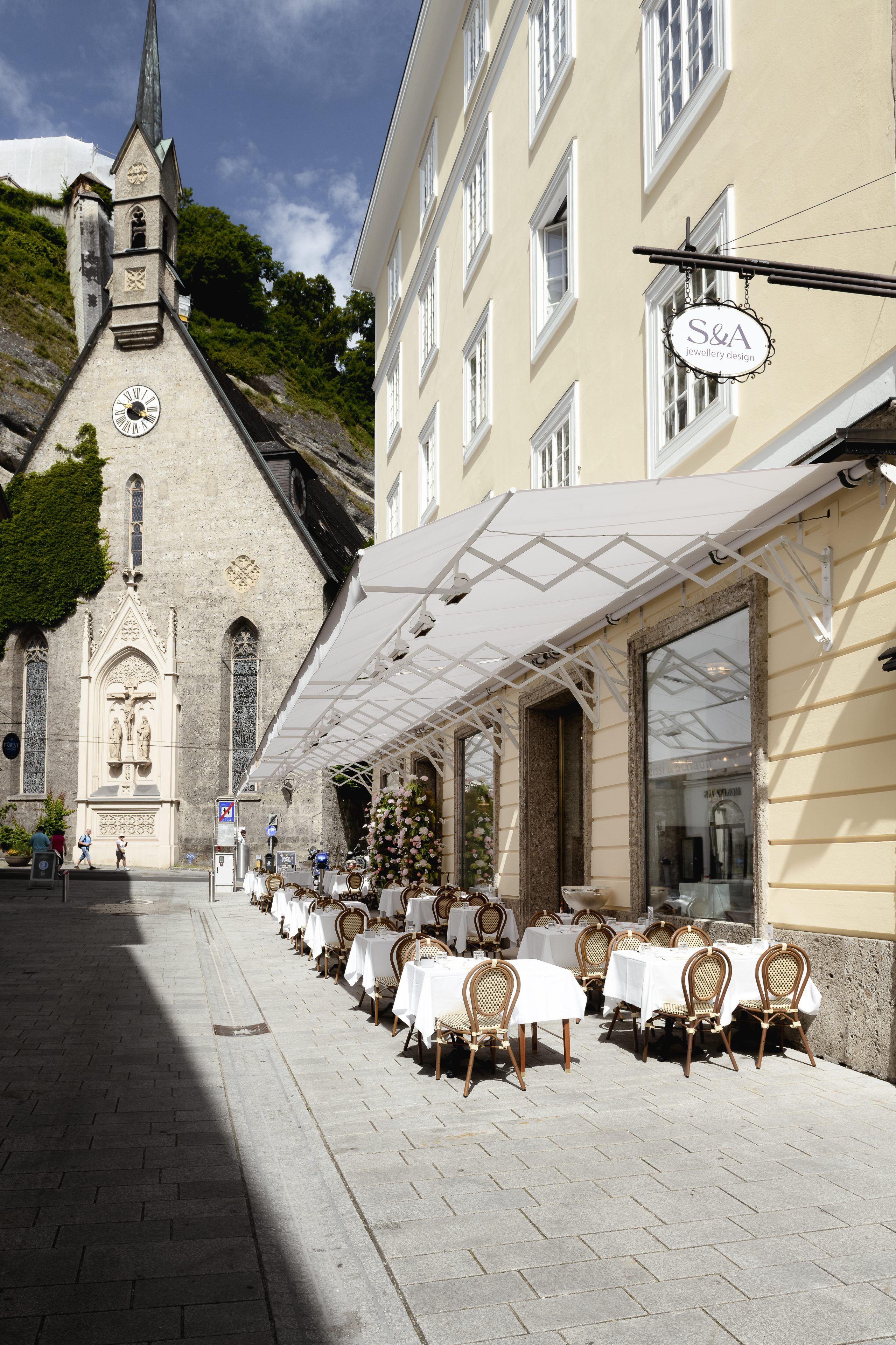 Meissl & Schadn Salzburg Gastgarten